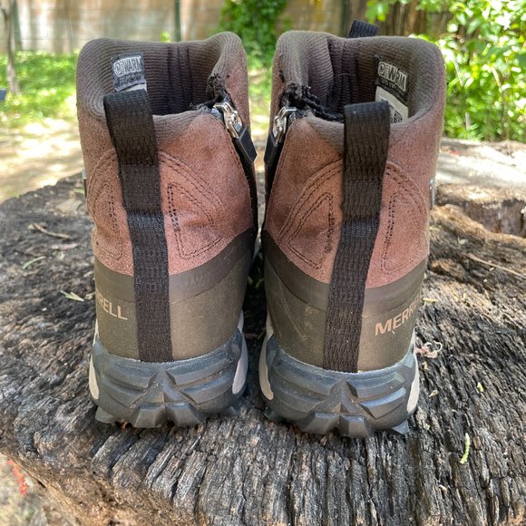 Merrell Thermo Snowdrift Zip Mid Shell Boots - Picture 5 of 9